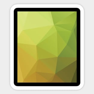 Geometric Light Green Sticker